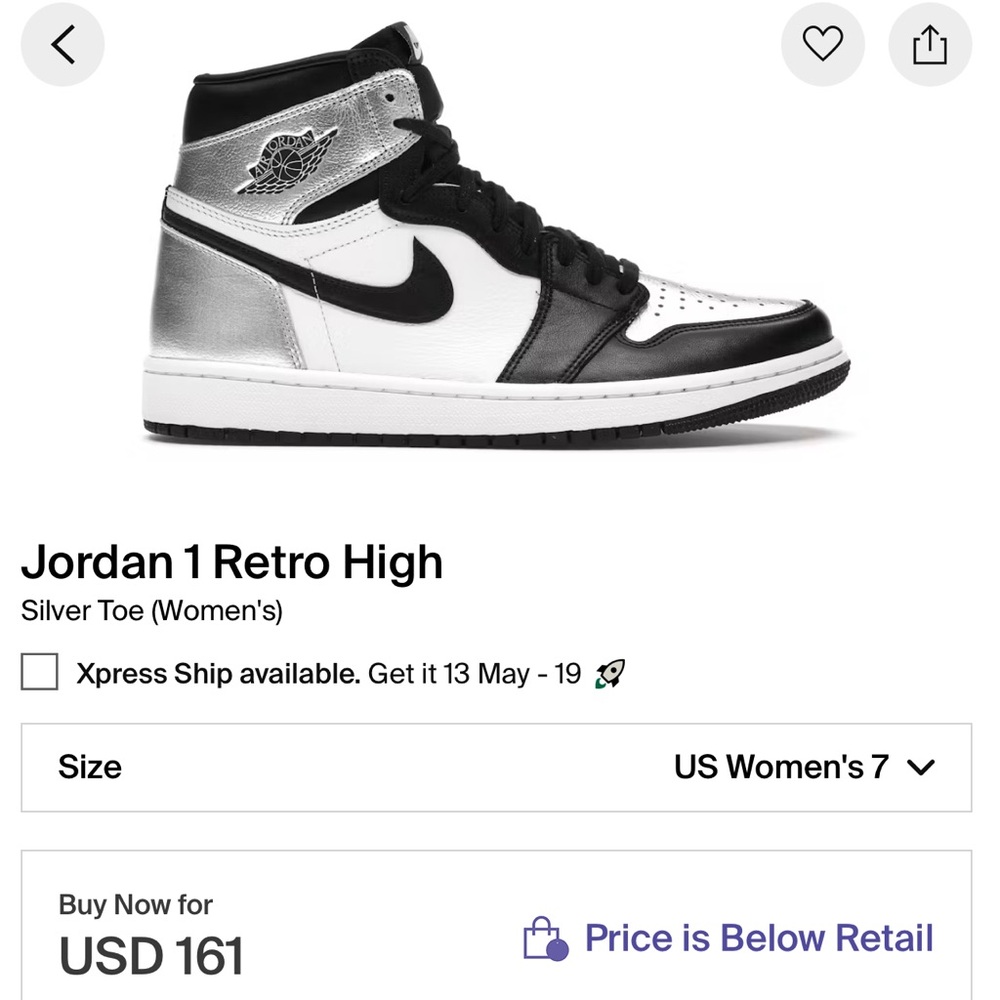 BUNDLE OF 2 AIR JORDAN NIKE SNEAKERS